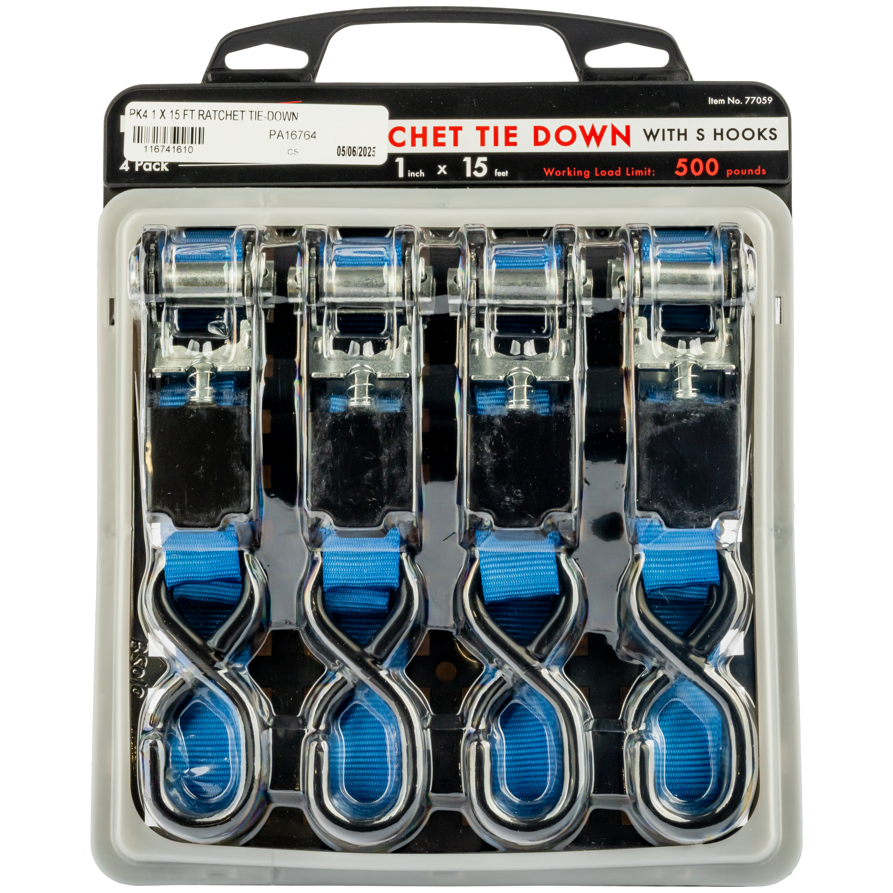 Nylon Ratchet Tie Down Straps